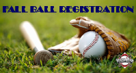 FALL BASEBALL REGISTRATION!